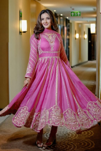 PINK ANARKALI