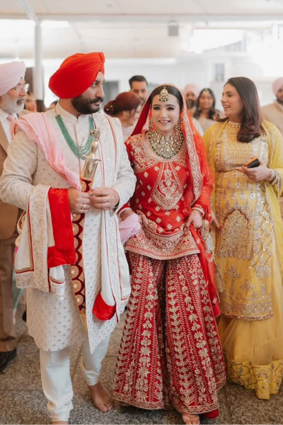 BRIDAL RED LEHENGA