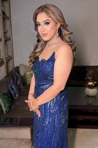 BLUE GOWN